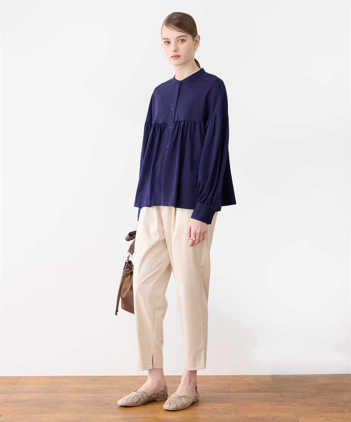 LE SOUK HOLIDAY ギャザーフレアブラウス_sub_15