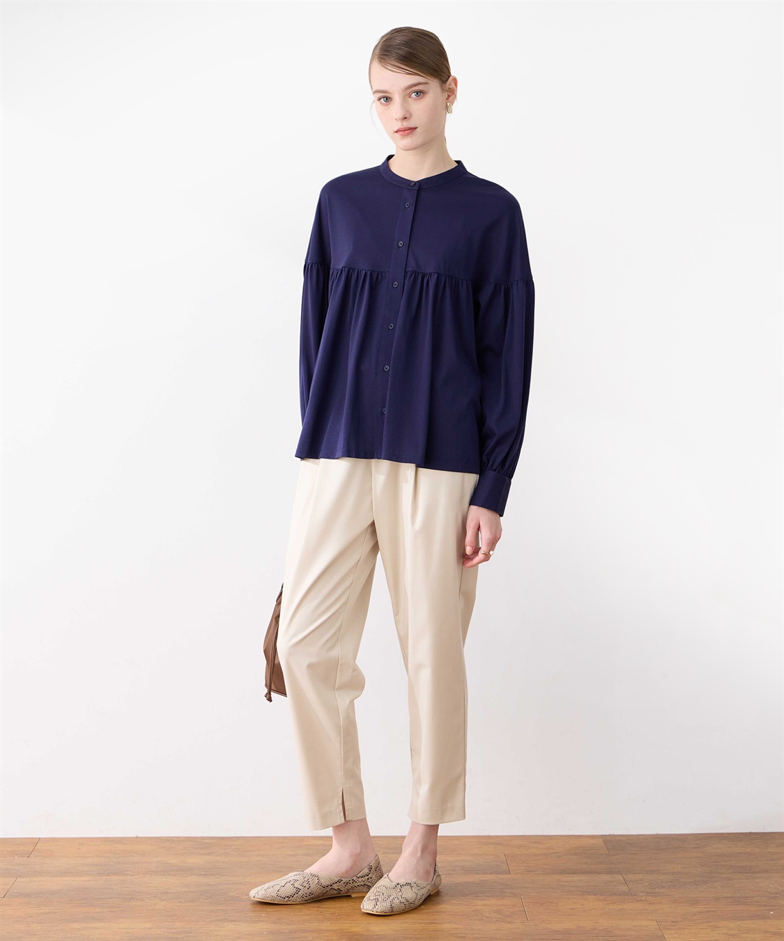 LE SOUK HOLIDAY ギャザーフレアブラウス_sub_16