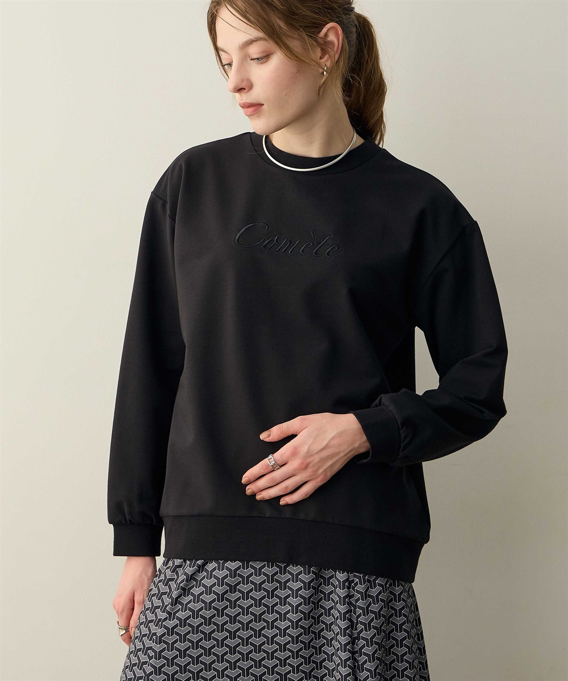 LE SOUK HOLIDAY 刺しゅうスウェット_sub_7