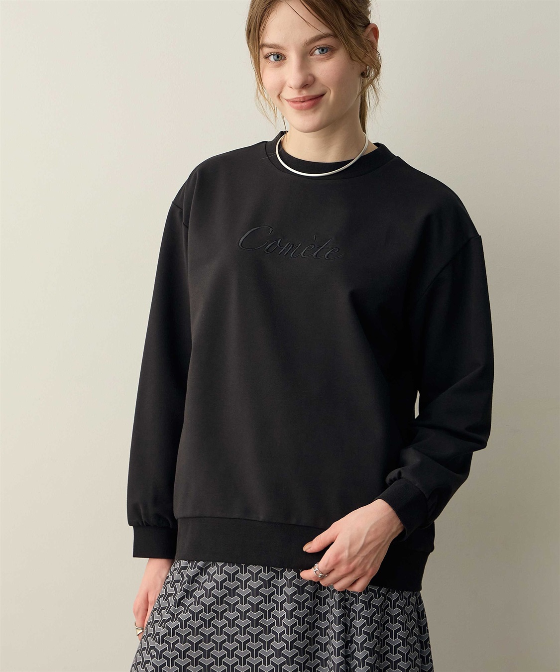 LE SOUK HOLIDAY 刺しゅうスウェット_sub_8