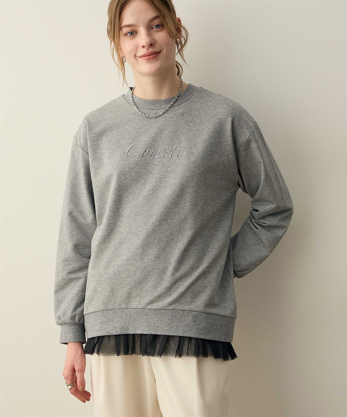 LE SOUK HOLIDAY 刺しゅうスウェット_sub_9