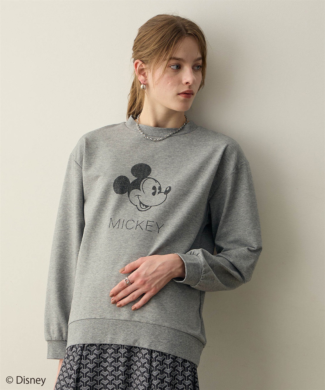 LE SOUK HOLIDAY Mickey Mouse／モチーフスウェット_sub_1