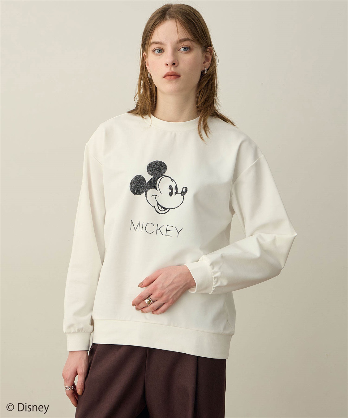 LE SOUK HOLIDAY Mickey Mouse／モチーフスウェット_sub_7