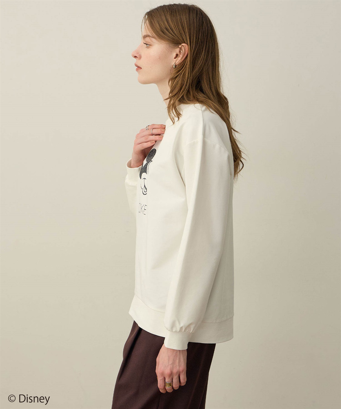 LE SOUK HOLIDAY Mickey Mouse／モチーフスウェット_sub_8