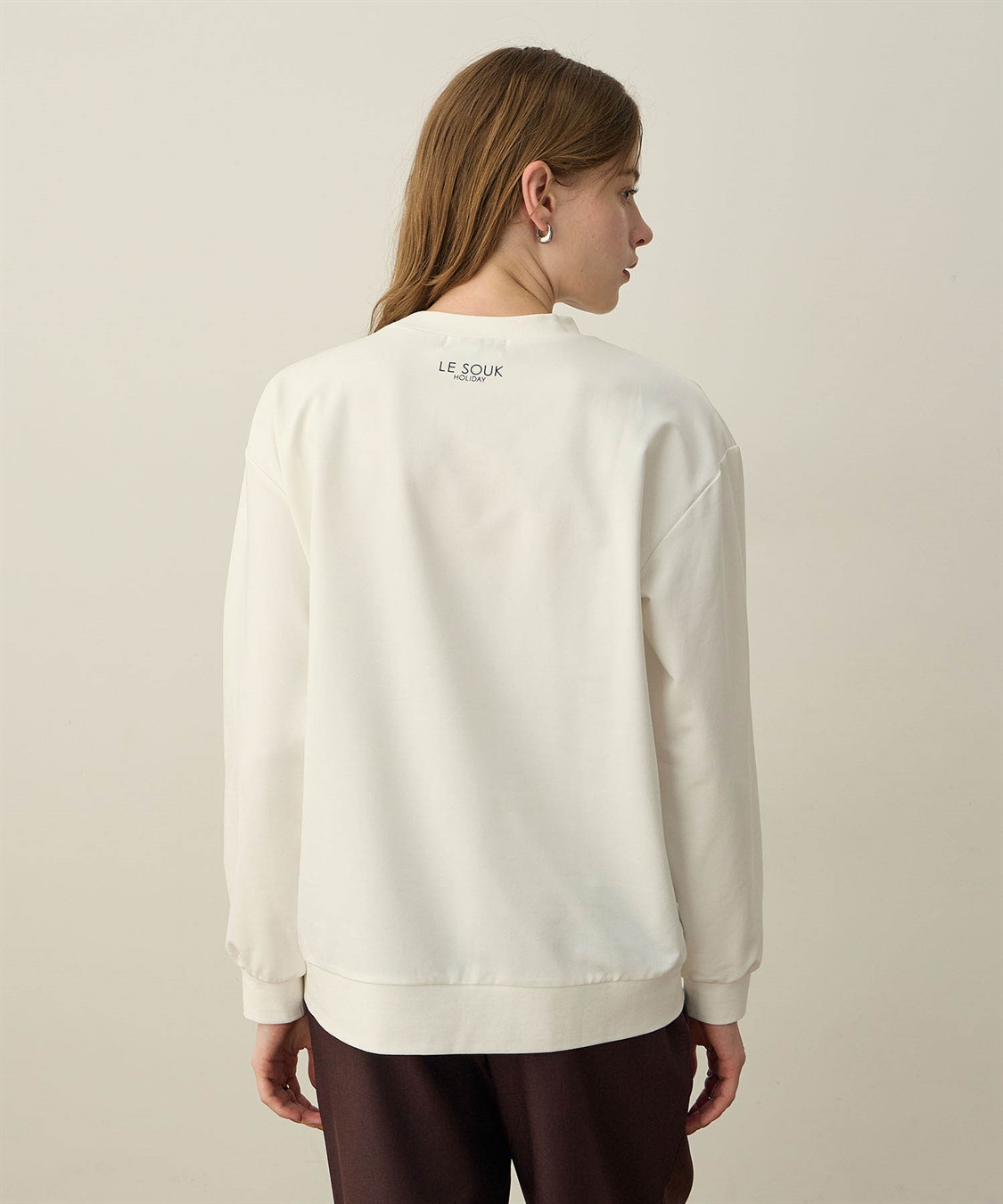 LE SOUK HOLIDAY Mickey Mouse／モチーフスウェット_sub_9