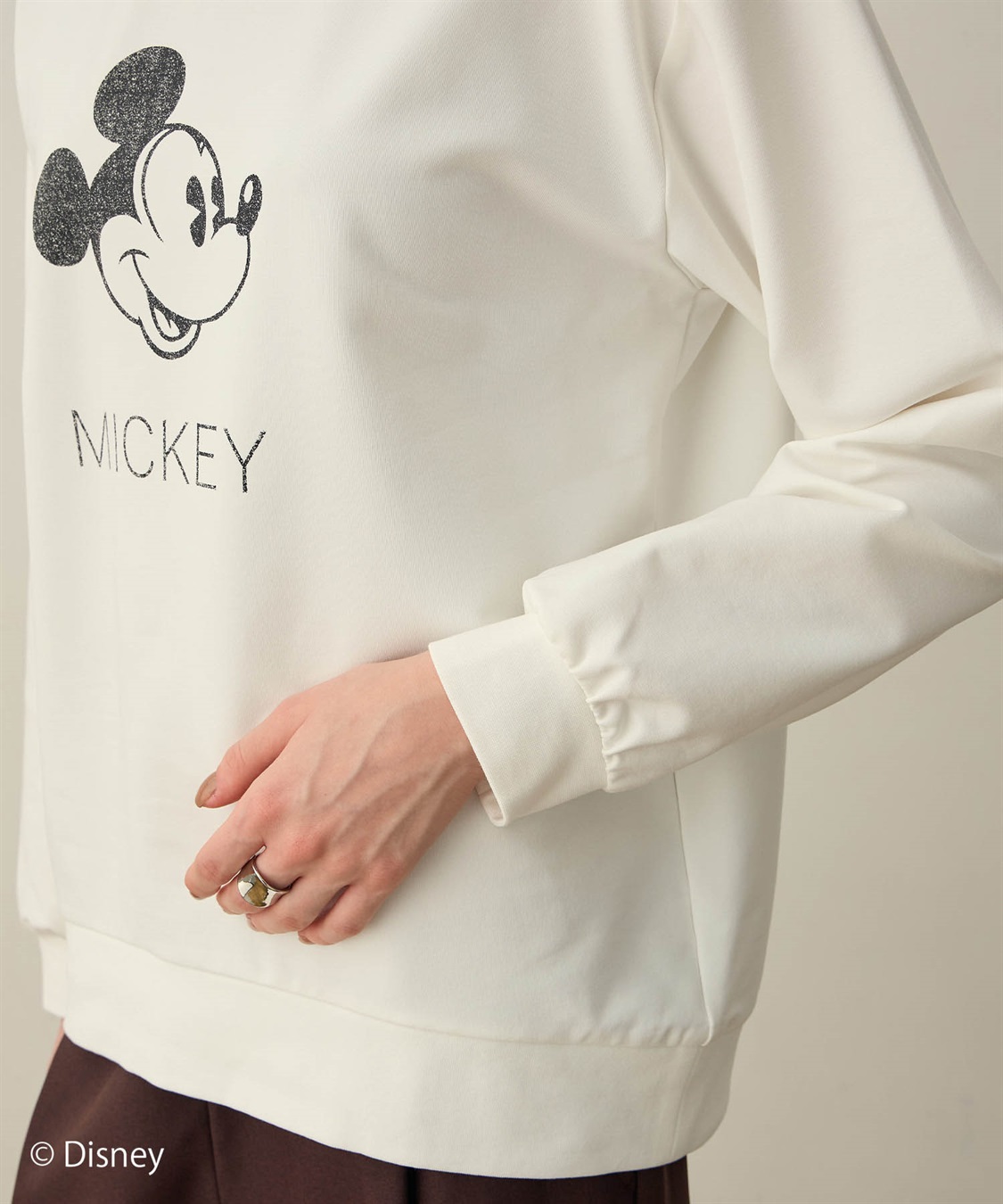 LE SOUK HOLIDAY Mickey Mouse／モチーフスウェット_sub_12