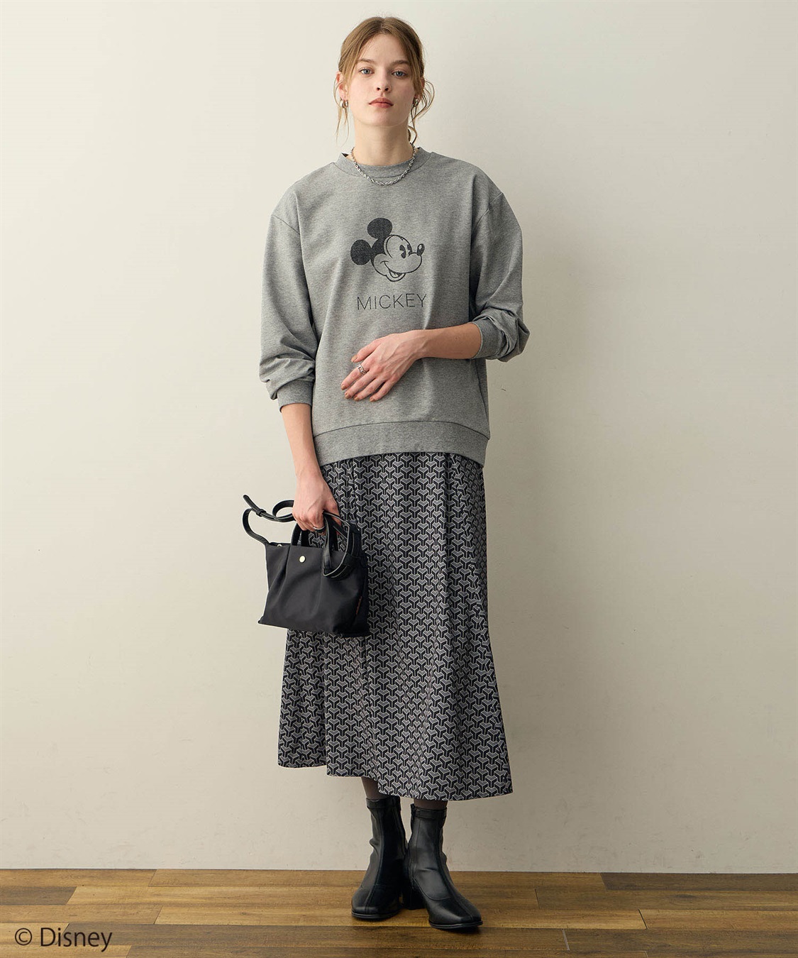 LE SOUK HOLIDAY Mickey Mouse／モチーフスウェット_sub_13