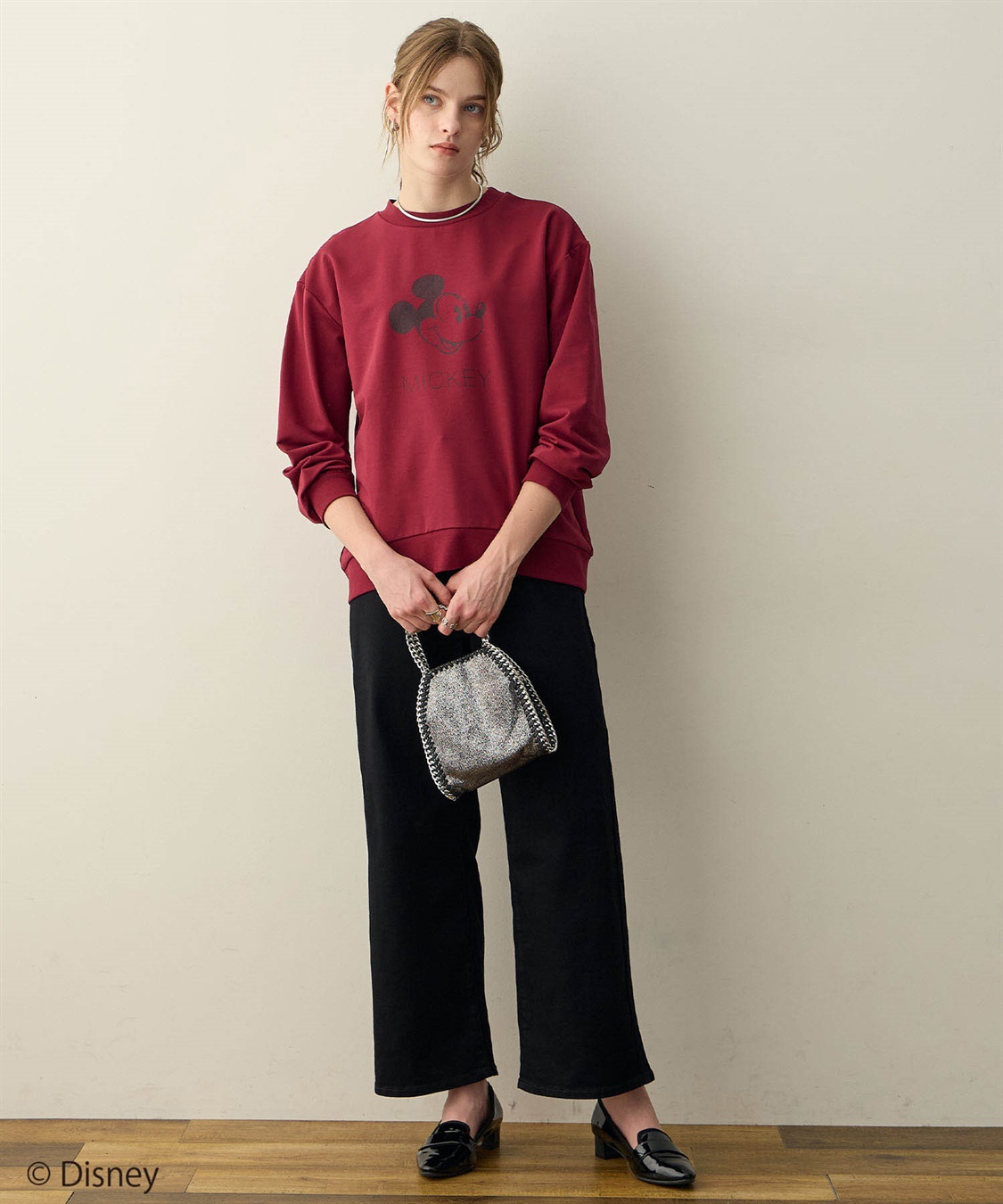 LE SOUK HOLIDAY Mickey Mouse／モチーフスウェット_sub_20