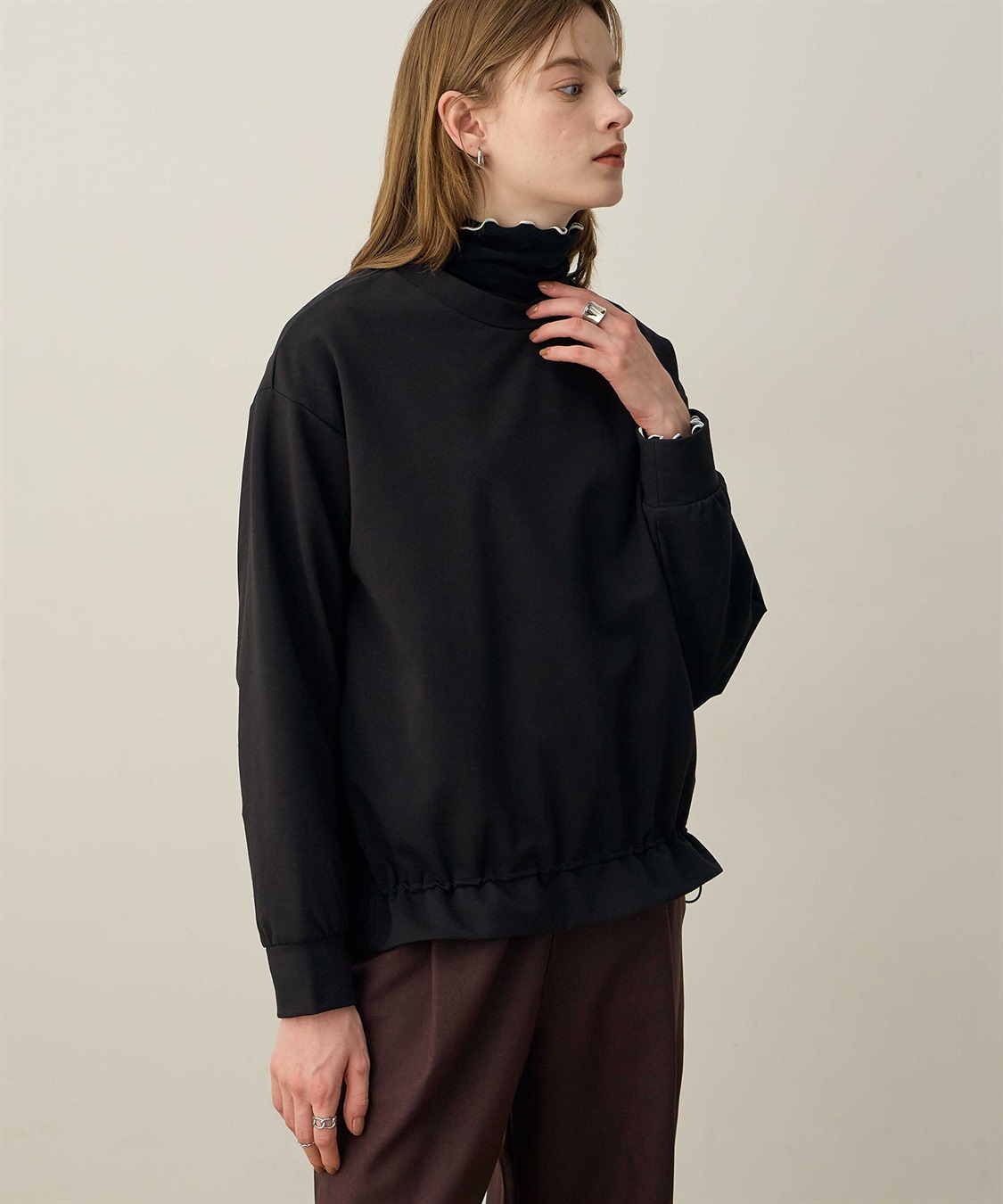 LE SOUK HOLIDAY ドロストプルオーバー_sub_3