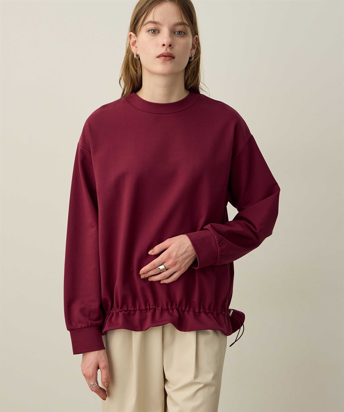 LE SOUK HOLIDAY ドロストプルオーバー_sub_4