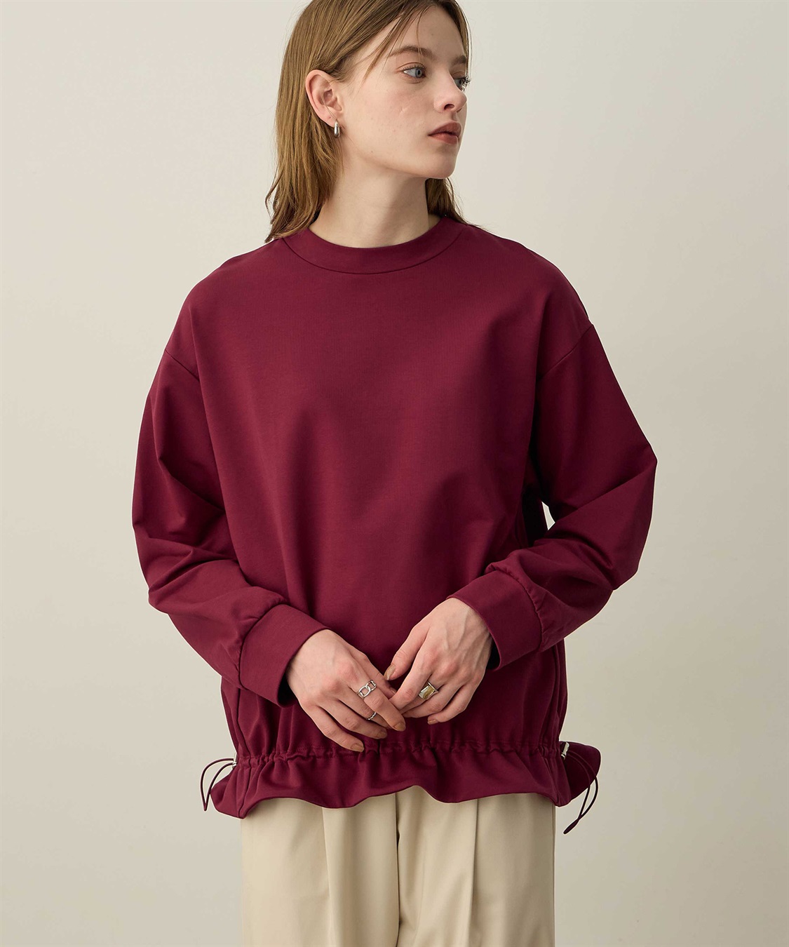 LE SOUK HOLIDAY ドロストプルオーバー_sub_5