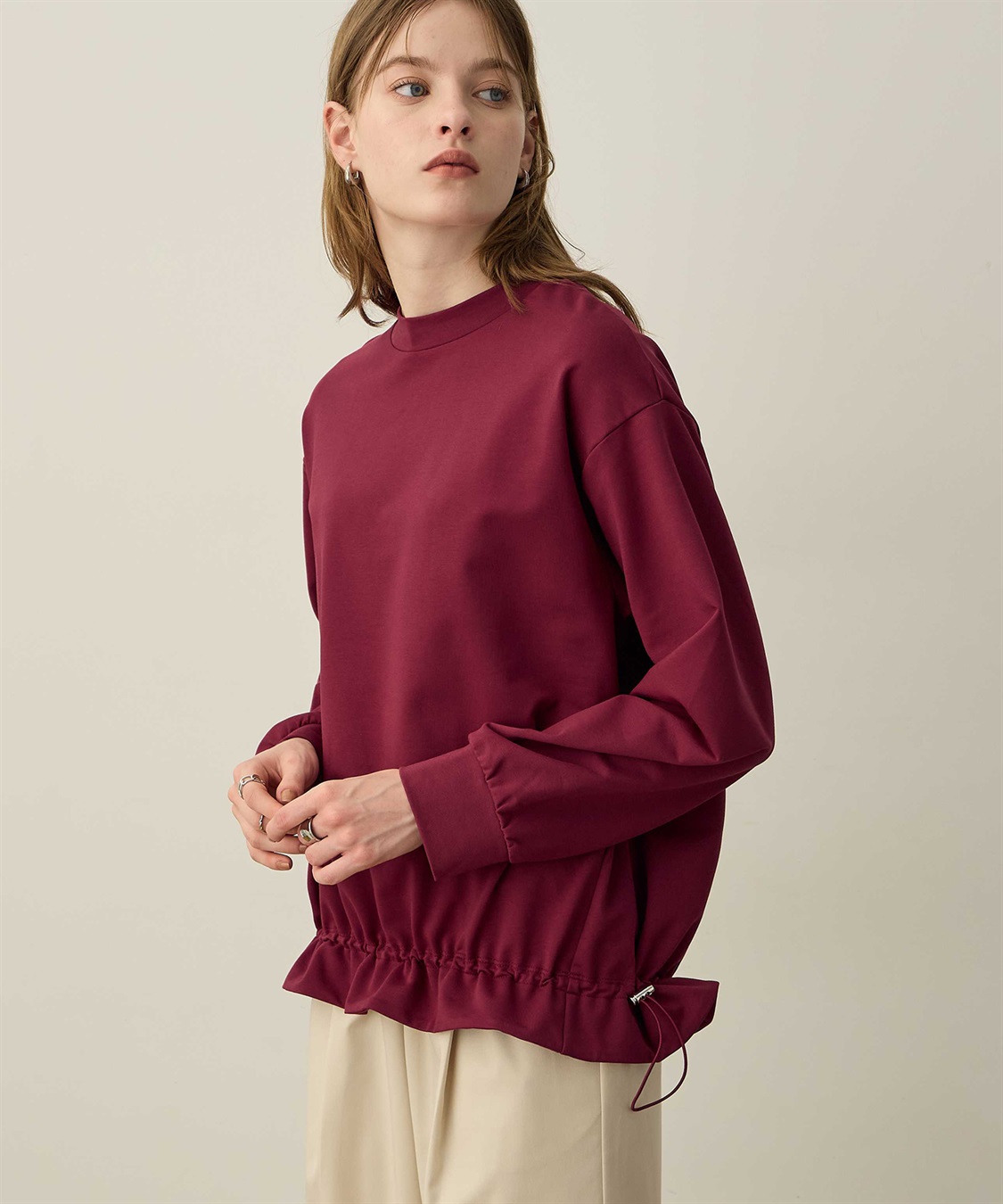 LE SOUK HOLIDAY ドロストプルオーバー_sub_7