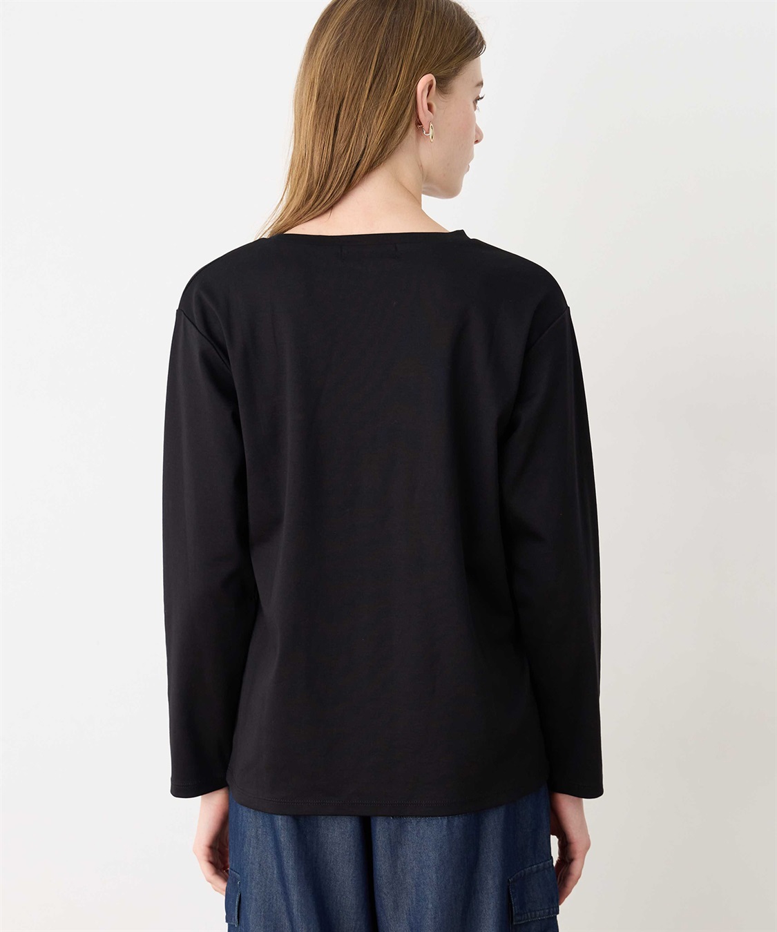 LE SOUK HOLIDAY 刺しゅうロングTシャツ_sub_5