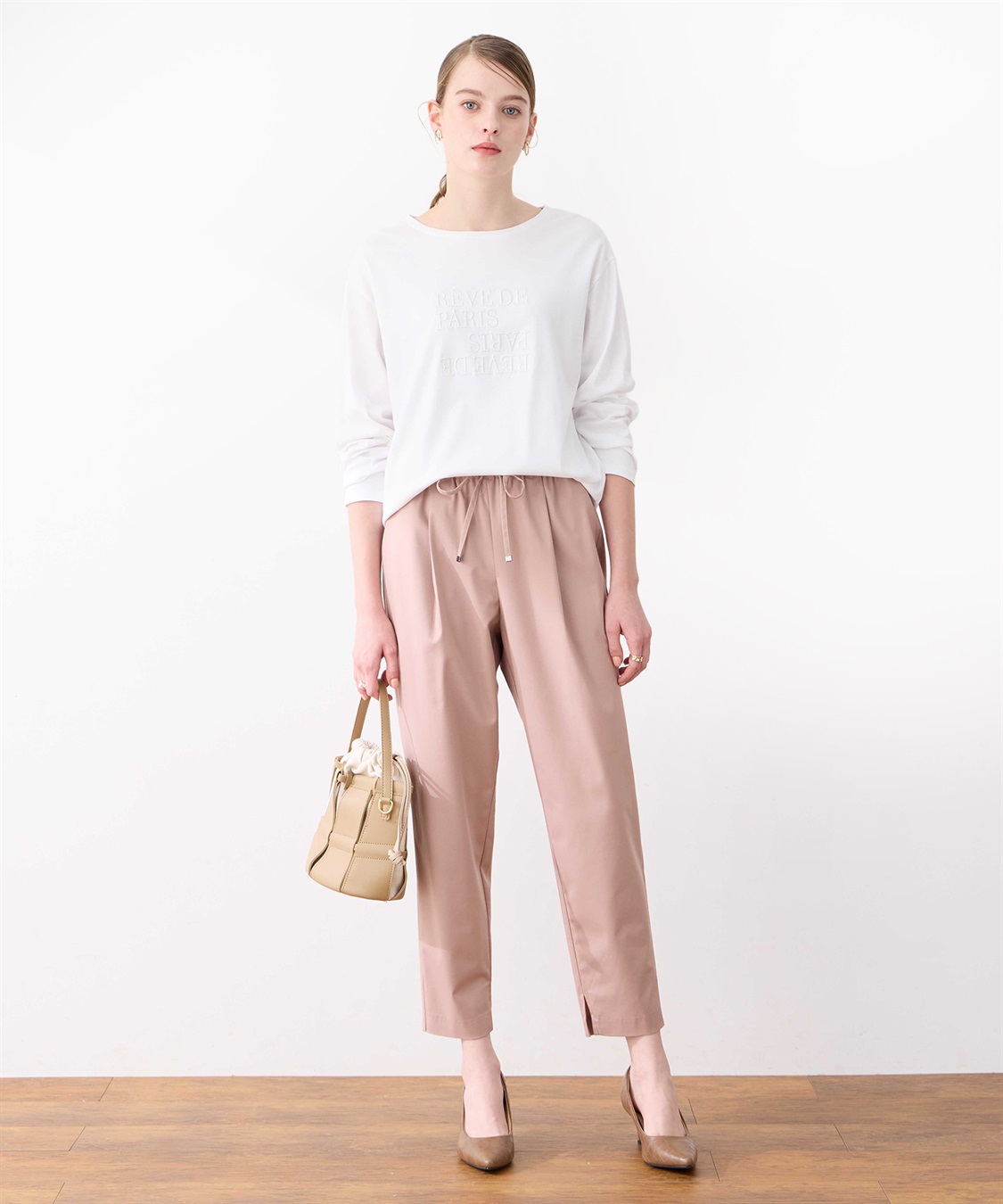 LE SOUK HOLIDAY 刺しゅうロングTシャツ_sub_13