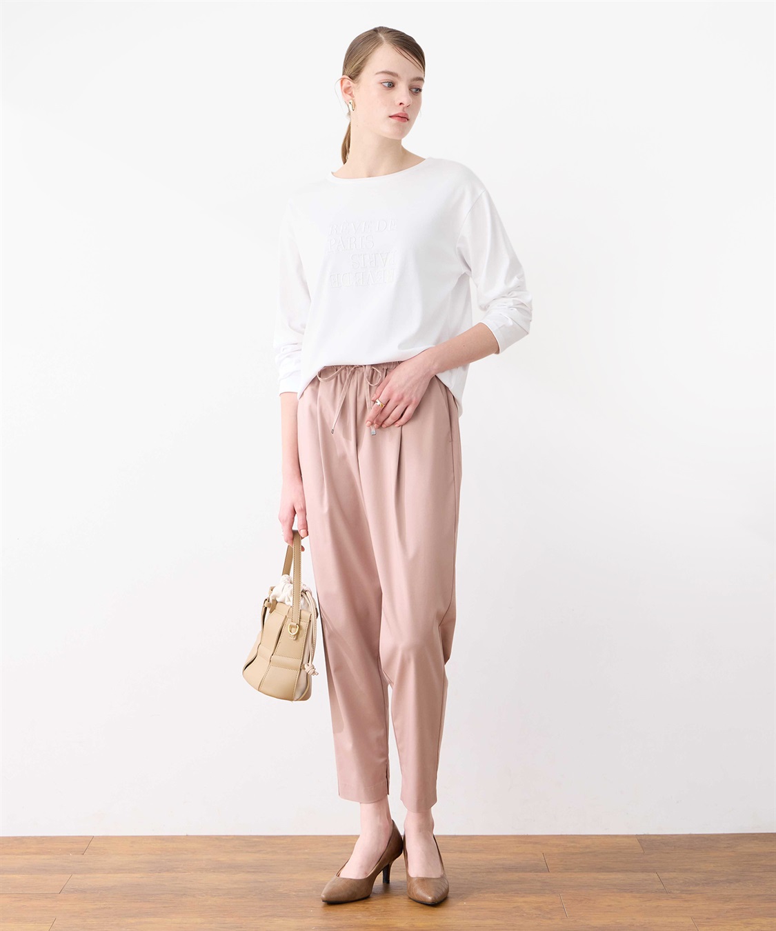 LE SOUK HOLIDAY 刺しゅうロングTシャツ_sub_14