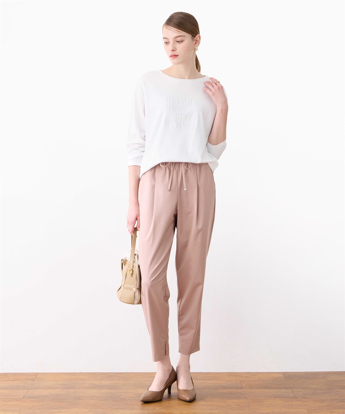 LE SOUK HOLIDAY 刺しゅうロングTシャツ_sub_15