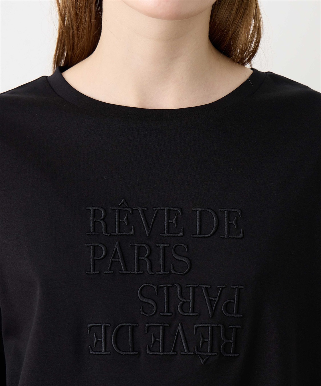 LE SOUK HOLIDAY 刺しゅうロングTシャツ_sub_17