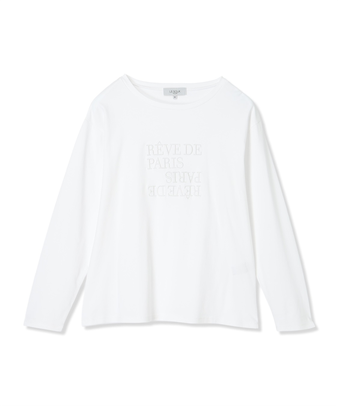 LE SOUK HOLIDAY 刺しゅうロングTシャツ_sub_21