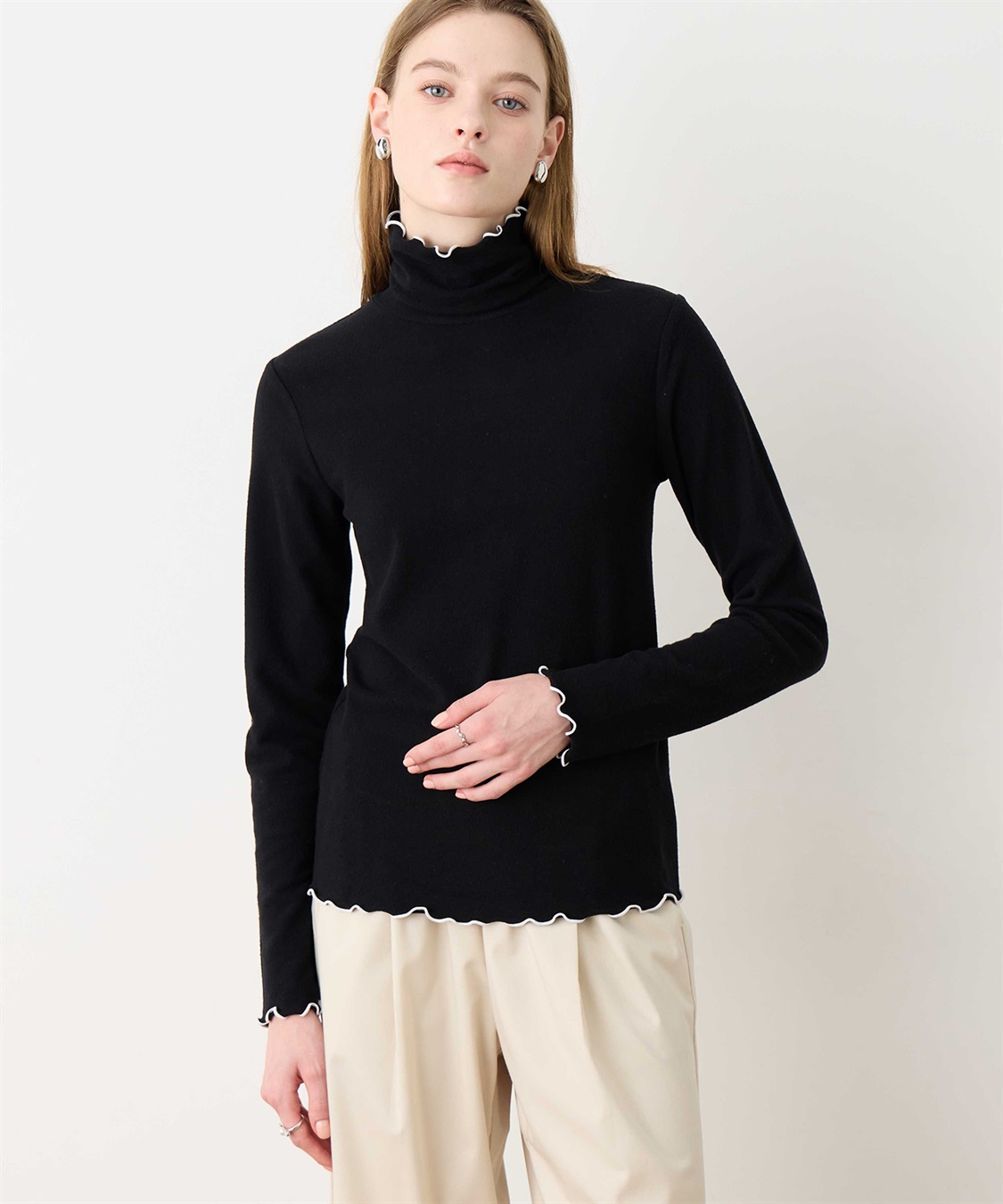 LE SOUK HOLIDAY メローハイネックプルオーバー_sub_3