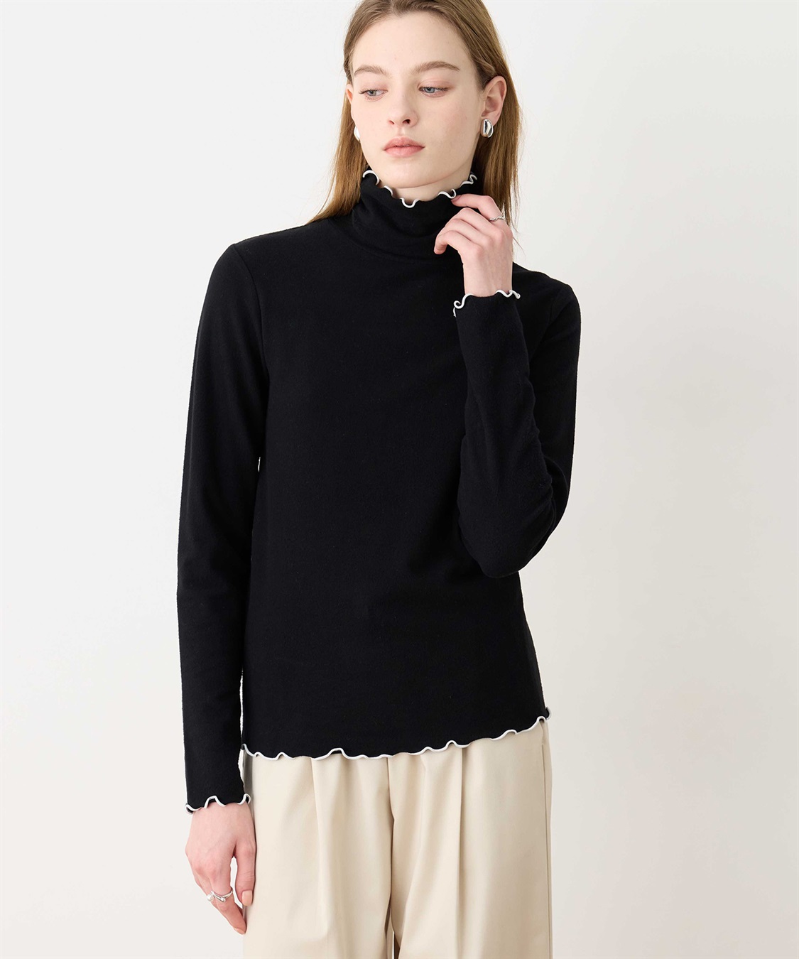 LE SOUK HOLIDAY メローハイネックプルオーバー_sub_4