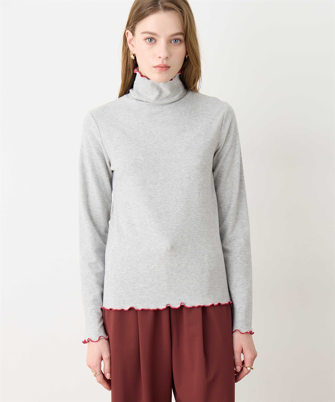 LE SOUK HOLIDAY メローハイネックプルオーバー_sub_8