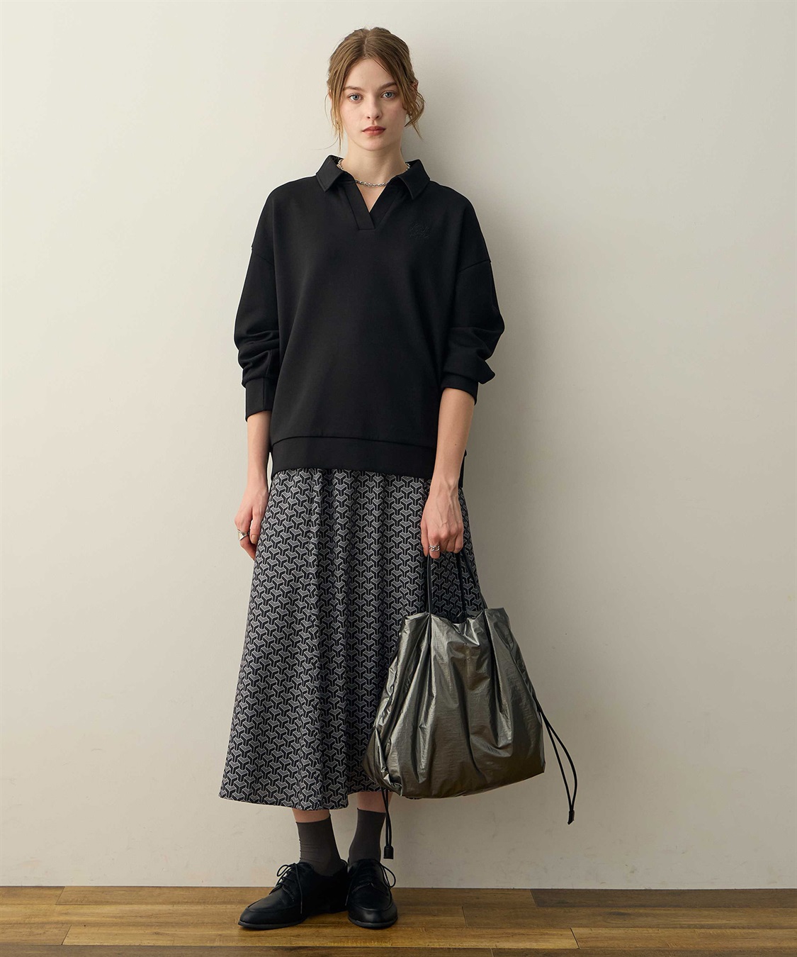 LE SOUK HOLIDAY ダンボールスキッパーネックプルオーバー_sub_16