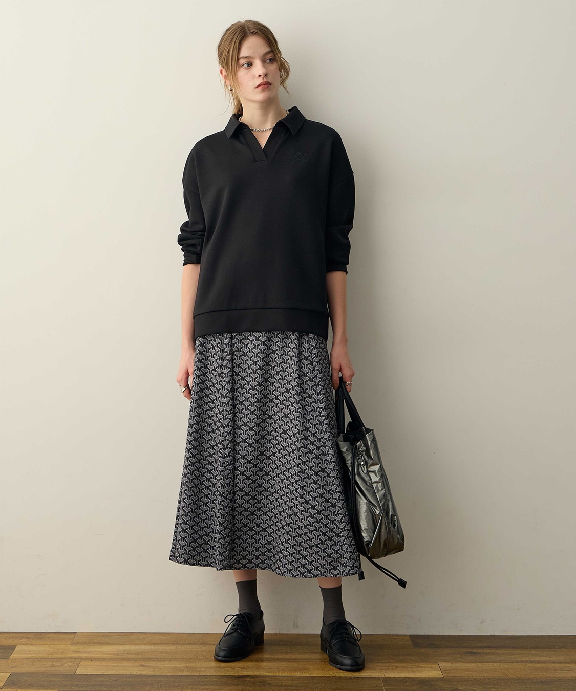 LE SOUK HOLIDAY ダンボールスキッパーネックプルオーバー_sub_17