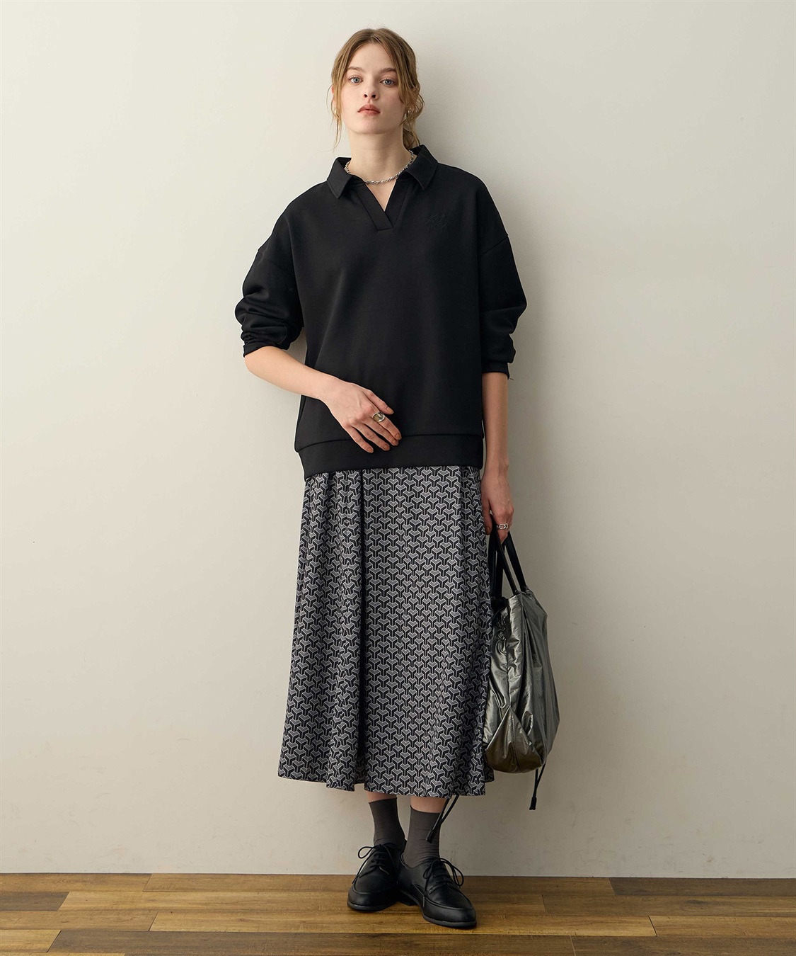 LE SOUK HOLIDAY ダンボールスキッパーネックプルオーバー_sub_18