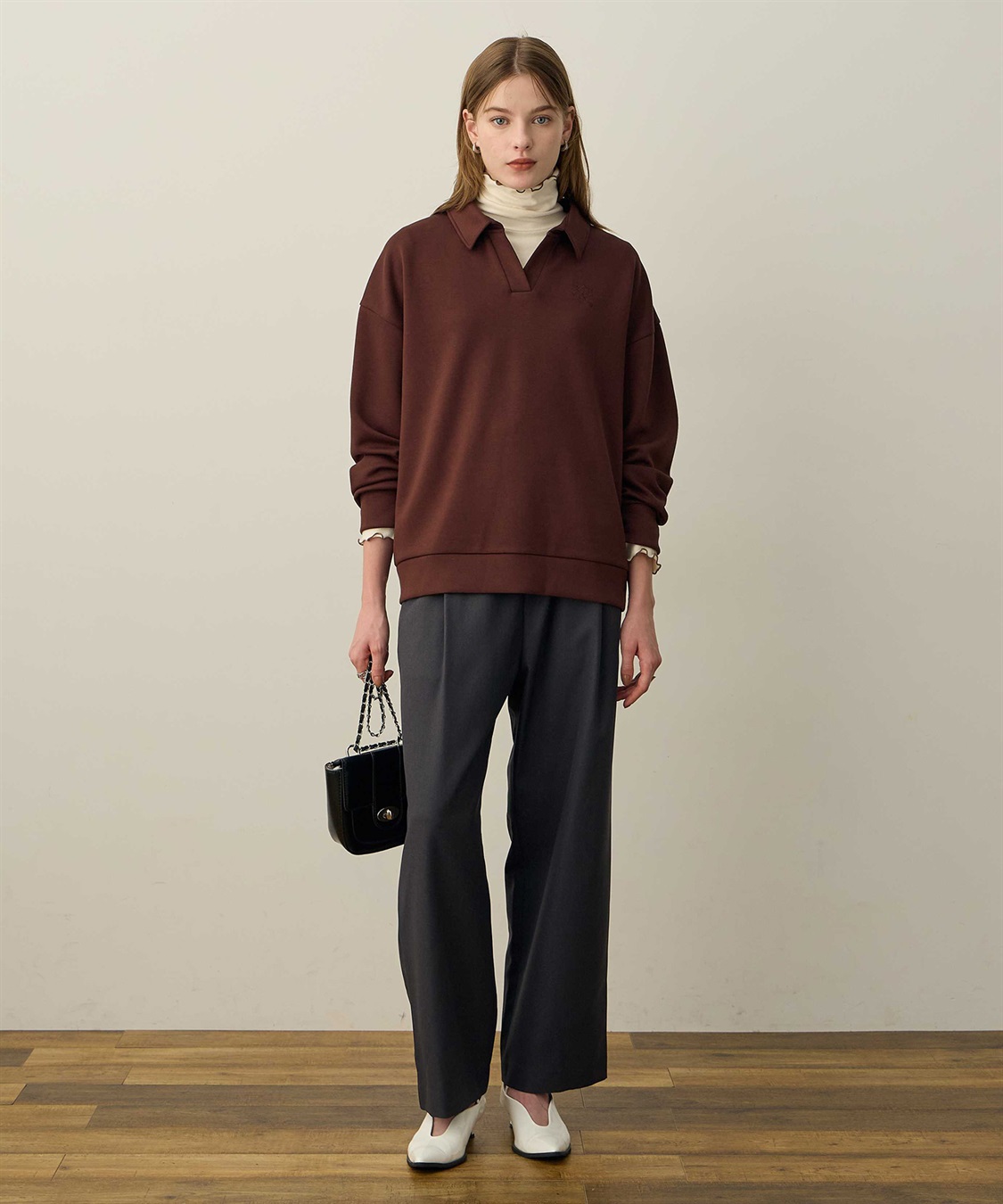 LE SOUK HOLIDAY ダンボールスキッパーネックプルオーバー_sub_19