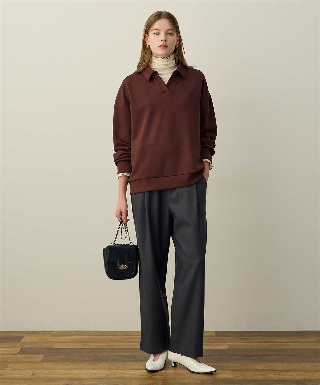 LE SOUK HOLIDAY ダンボールスキッパーネックプルオーバー_sub_20