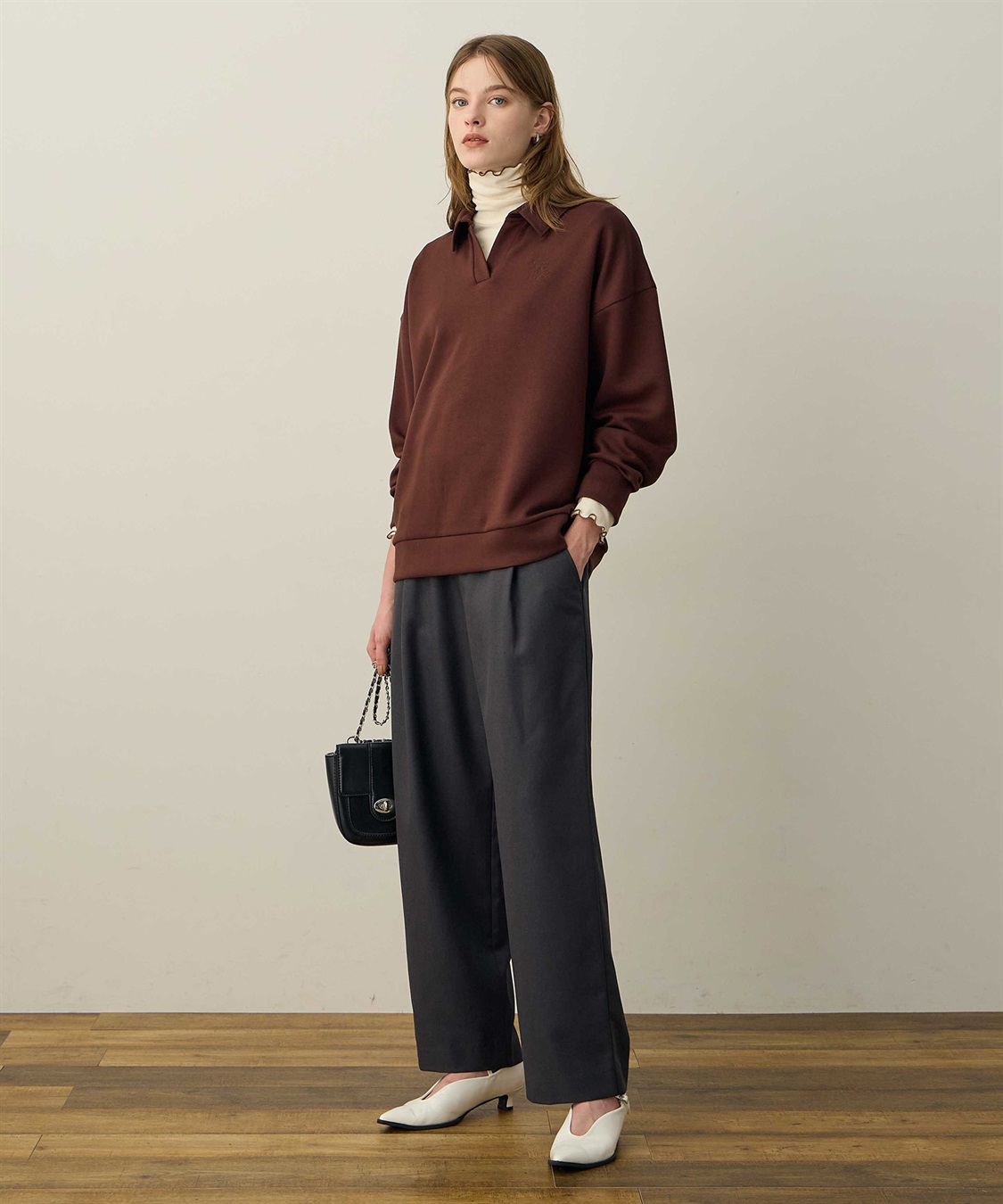 LE SOUK HOLIDAY ダンボールスキッパーネックプルオーバー_sub_21