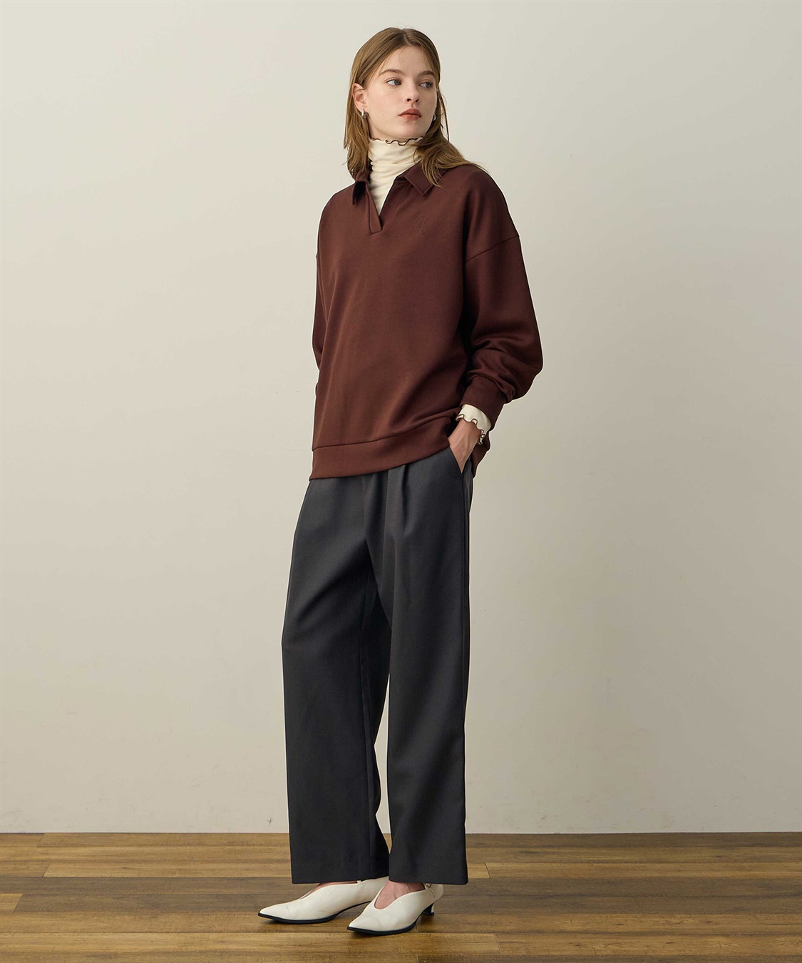 LE SOUK HOLIDAY ダンボールスキッパーネックプルオーバー_sub_22