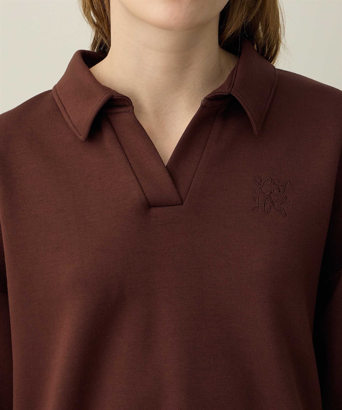 LE SOUK HOLIDAY ダンボールスキッパーネックプルオーバー_sub_23