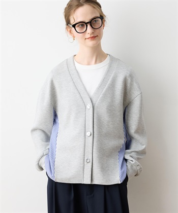 LE SOUK HOLIDAY 【WEB限定】Vネックドッキングカーディガン_subthumb_1