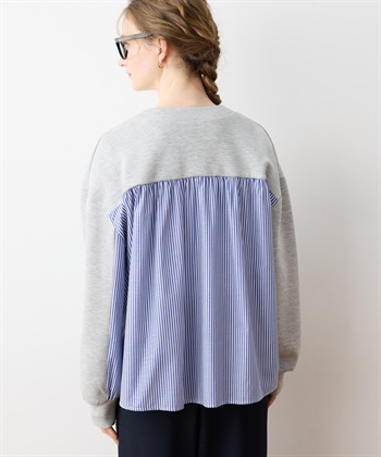 LE SOUK HOLIDAY 【WEB限定】Vネックドッキングカーディガン_subthumb_4