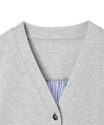 LE SOUK HOLIDAY 【WEB限定】Vネックドッキングカーディガン_subthumb_24