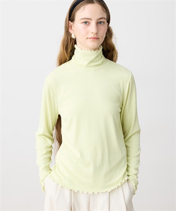 LE SOUK HOLIDAY バイカラーメローハイネックプルオーバー_subthumb_2