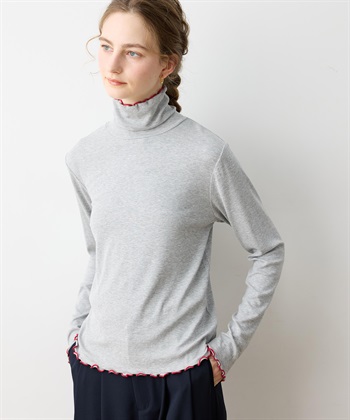 LE SOUK HOLIDAY バイカラーメローハイネックプルオーバー_subthumb_5