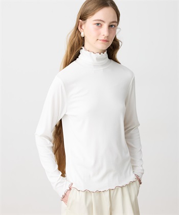 LE SOUK HOLIDAY バイカラーメローハイネックプルオーバー_subthumb_8