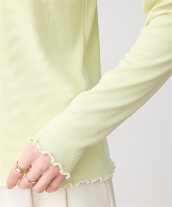 LE SOUK HOLIDAY バイカラーメローハイネックプルオーバー_subthumb_21