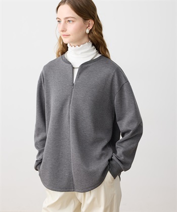 LE SOUK HOLIDAY ダンボールハーフジッププルオーバー_subthumb_1