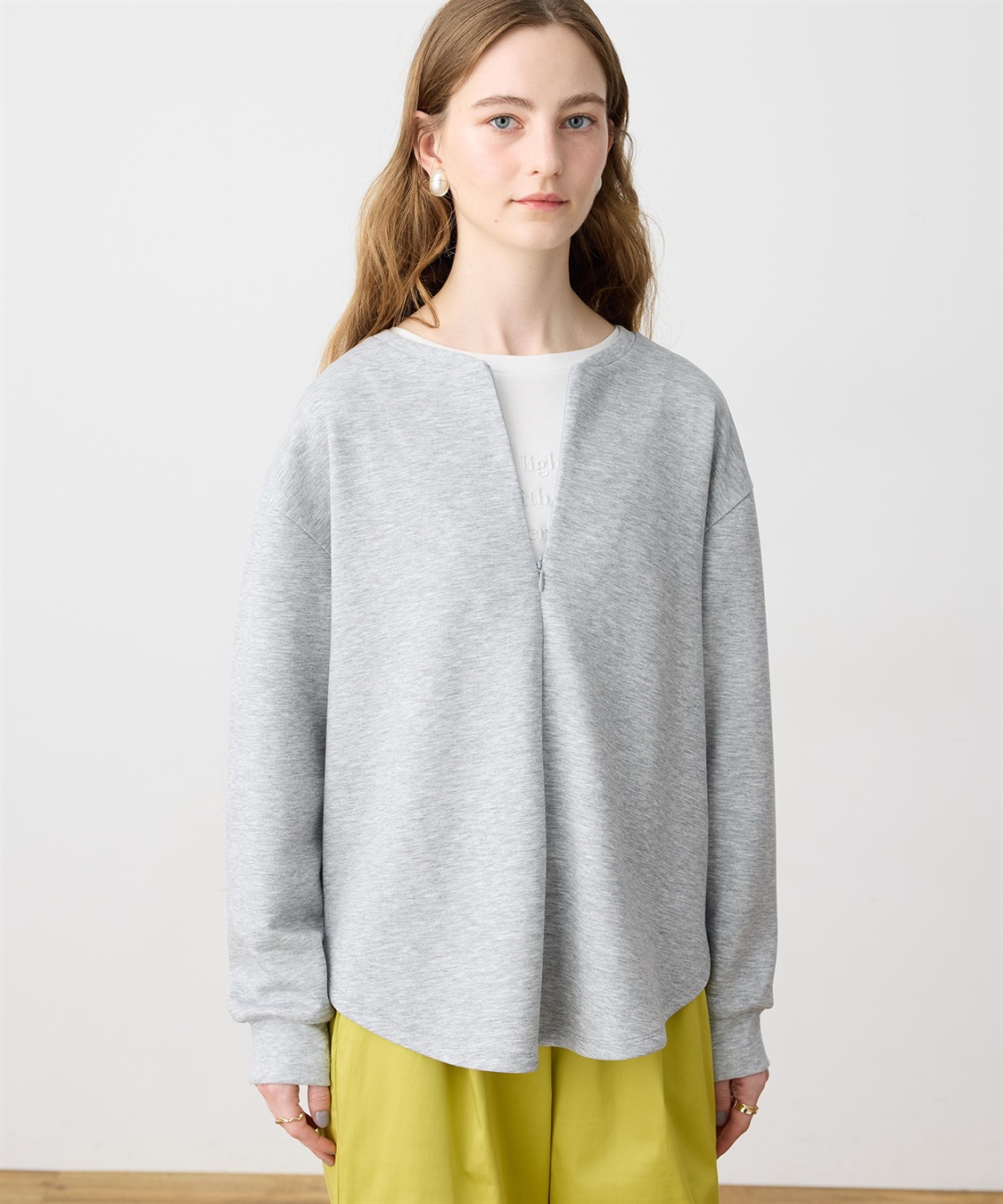 ダンボールハーフジッププルオーバー LE SOUK HOLIDAY｜クロスプラス