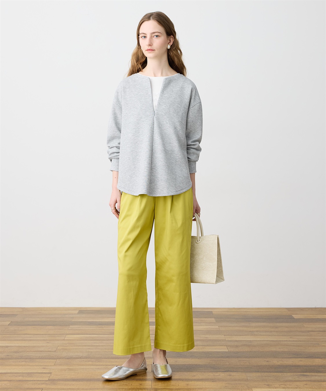 LE SOUK HOLIDAY ダンボールハーフジッププルオーバー_sub_10