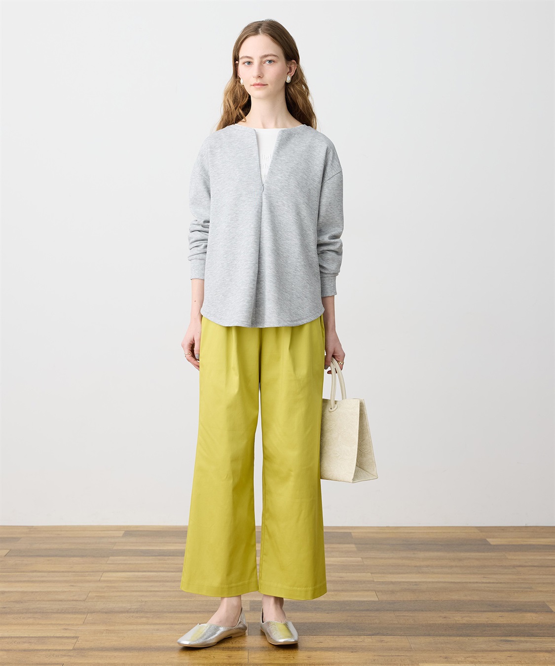 LE SOUK HOLIDAY ダンボールハーフジッププルオーバー_sub_11