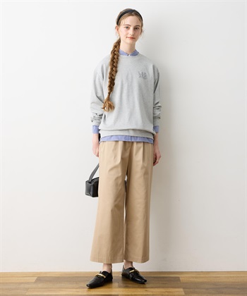 LE SOUK HOLIDAY 刺しゅうロゴスウェットライクプルオーバー_subthumb_10