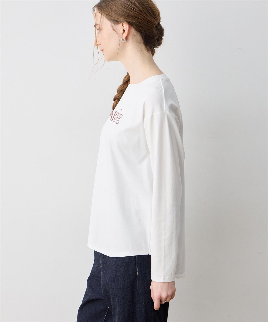 LE SOUK HOLIDAY ロゴプリントロンＴシャツ【クーラータッチ】_sub_3