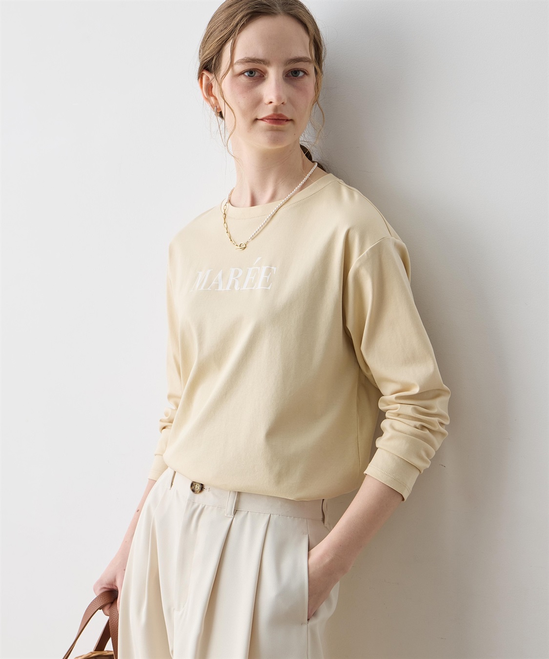 LE SOUK HOLIDAY ロゴプリントロンＴシャツ【クーラータッチ】_sub_5