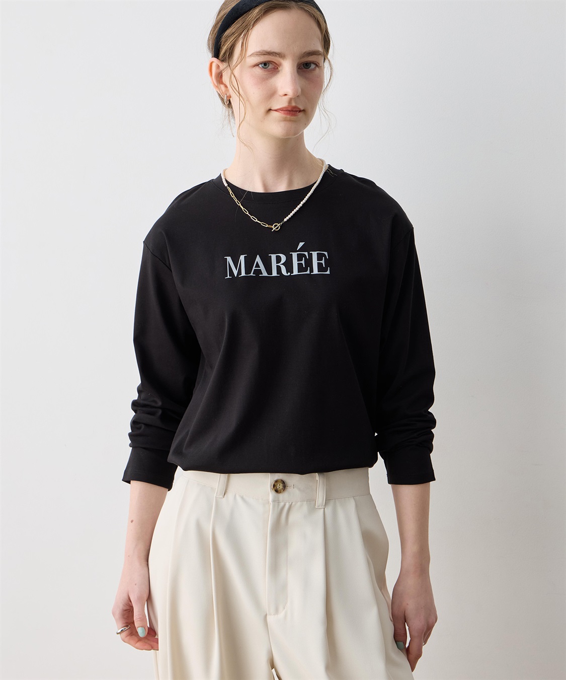 LE SOUK HOLIDAY ロゴプリントロンＴシャツ【クーラータッチ】_sub_8