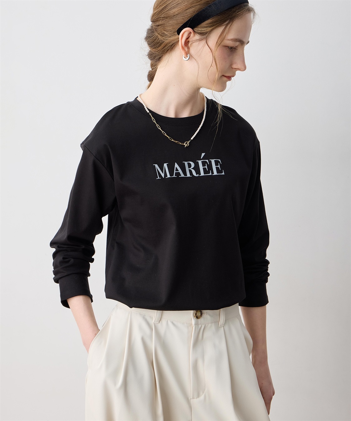 LE SOUK HOLIDAY ロゴプリントロンＴシャツ【クーラータッチ】_sub_10