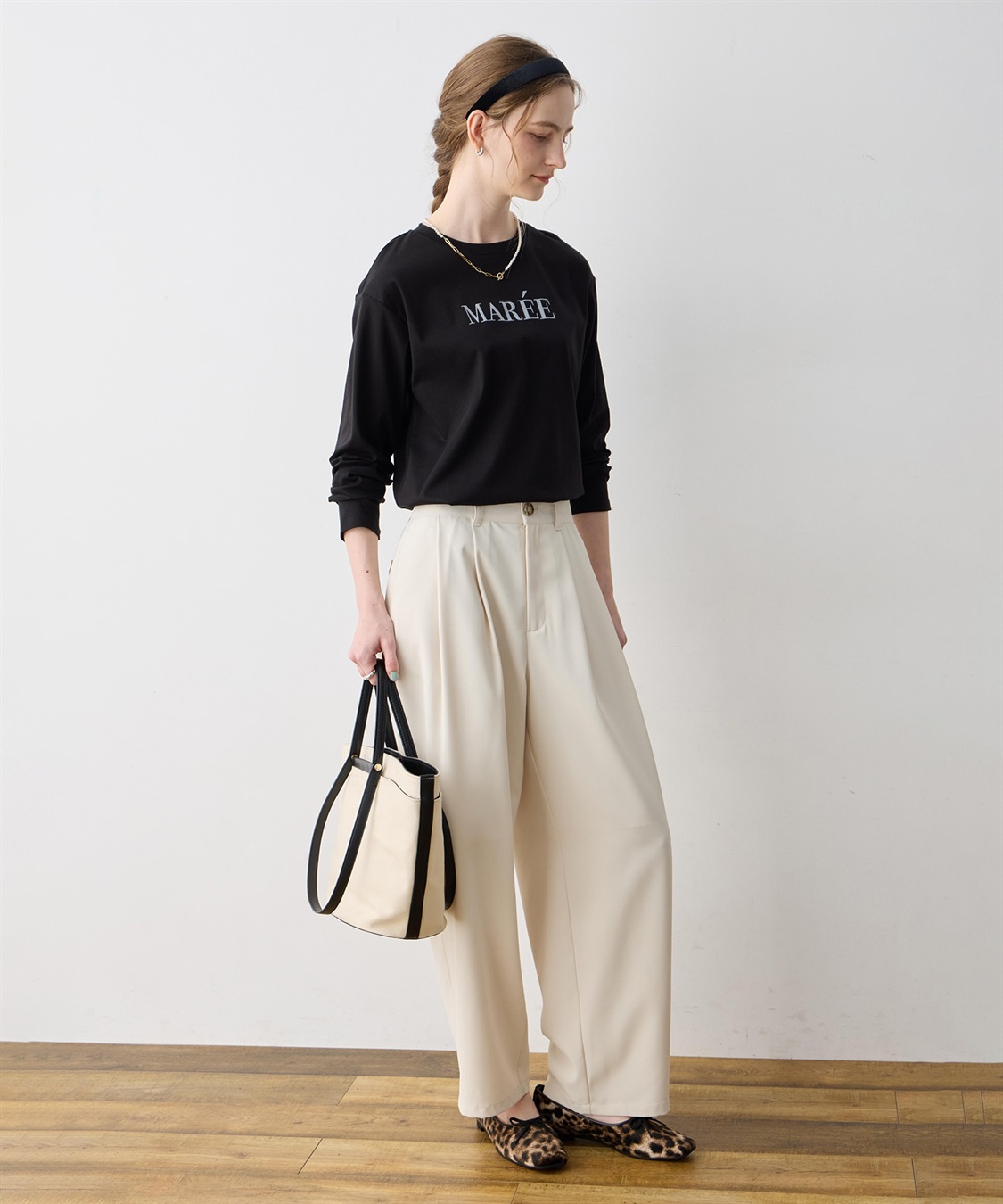 LE SOUK HOLIDAY ロゴプリントロンＴシャツ【クーラータッチ】_sub_12